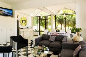 Sala de estar en el lobby