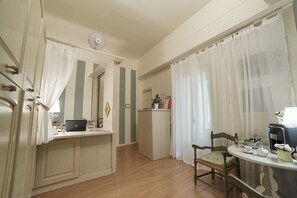 Zona de estar del vestíbulo