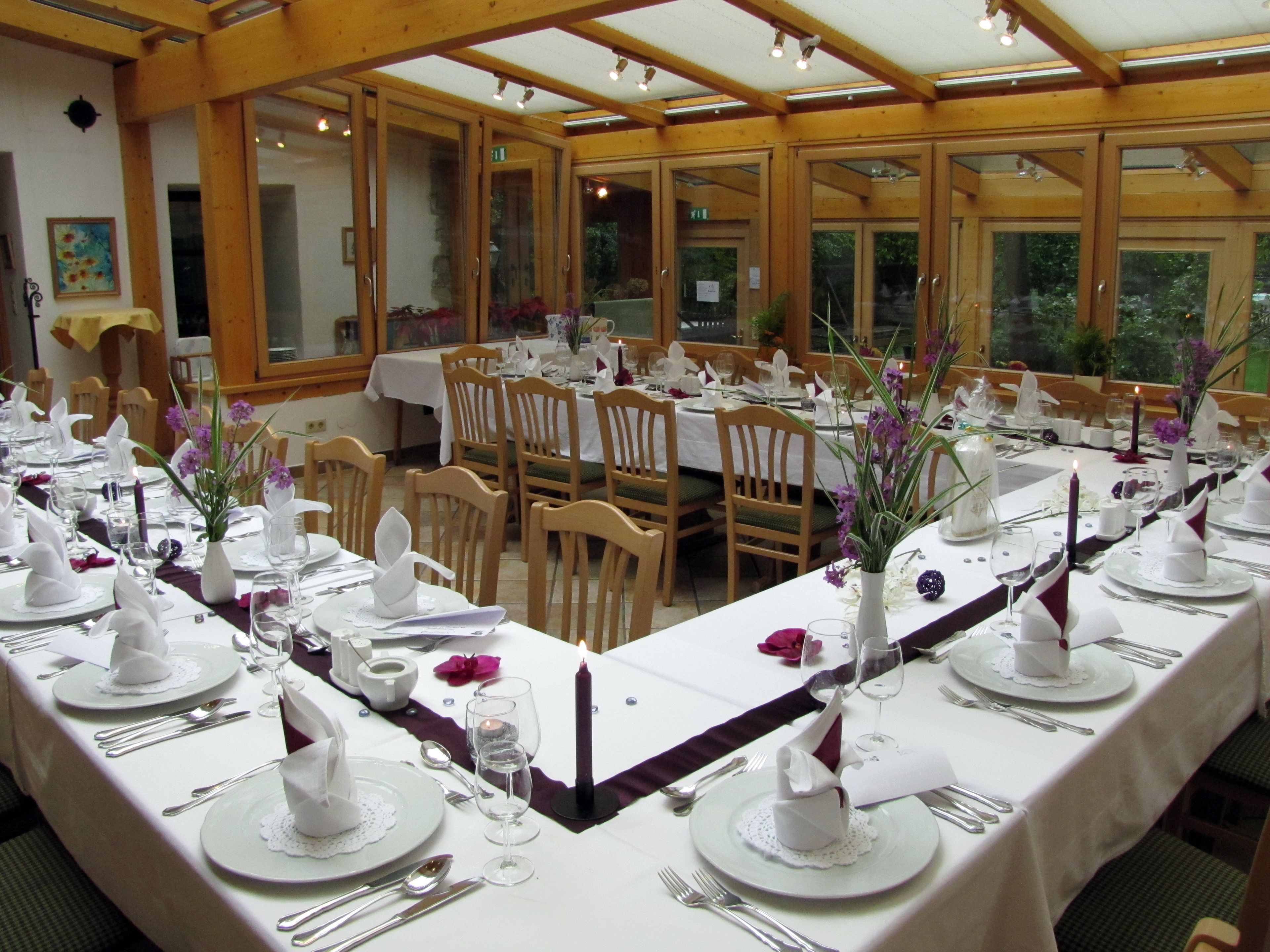 Indoor wedding