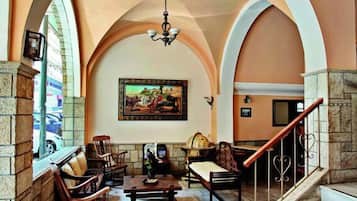Sala de estar en el lobby