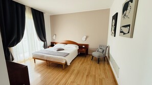 Premium bedding, down duvets, pillow-top beds, soundproofing