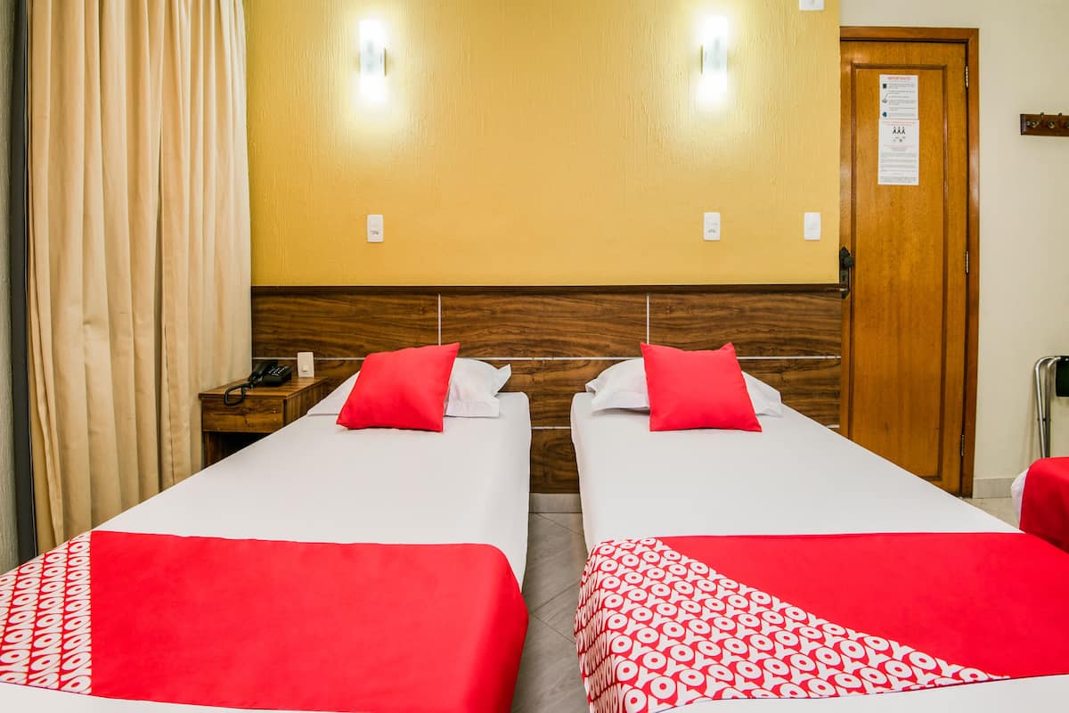 Egyptian cotton sheets, premium bedding, memory-foam beds, minibar