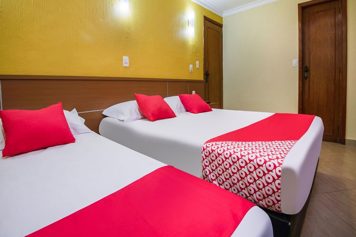 Egyptian cotton sheets, premium bedding, memory-foam beds, minibar