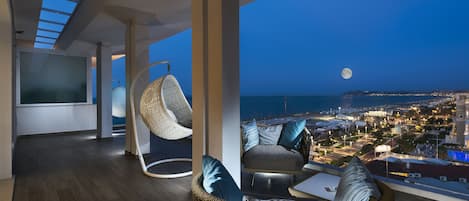 Utsikt fra overnattingsstedet