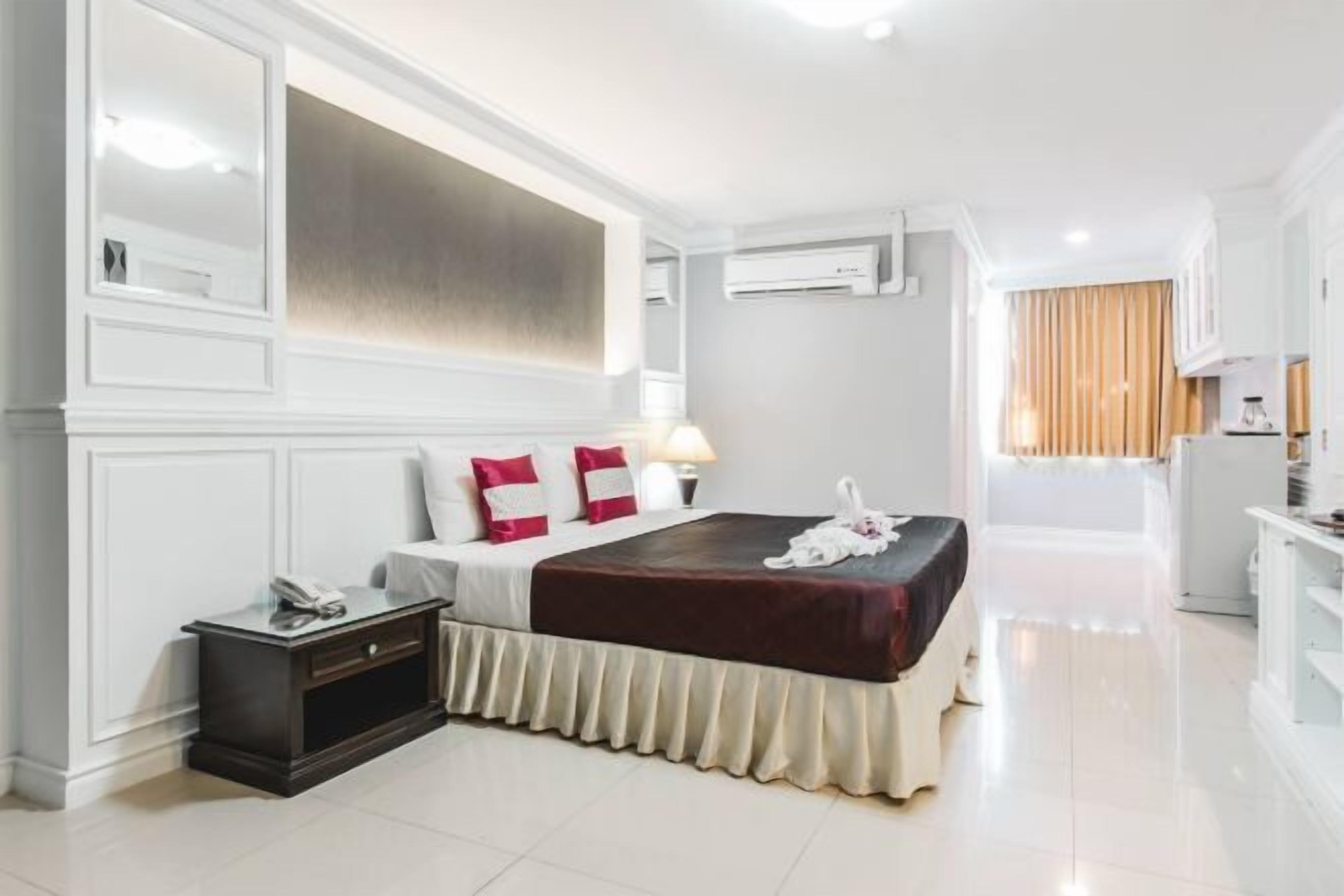 Ljudisolering, extrasängar, gratis wi-fi och sängkläder