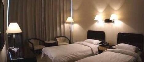 Minibar, in-room safe, desk, wired Internet