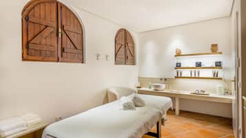 Sportmassages, 1 behandelingskamer, massagebehandelingen