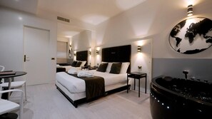 Elite Suite, Hot Tub | Egyptian cotton sheets, premium bedding, down comforters, minibar - Hotel Motel Visconteo (Binasco)