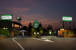 Façade de l’hébergement