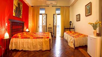 Habitación cuádruple, vista al mar