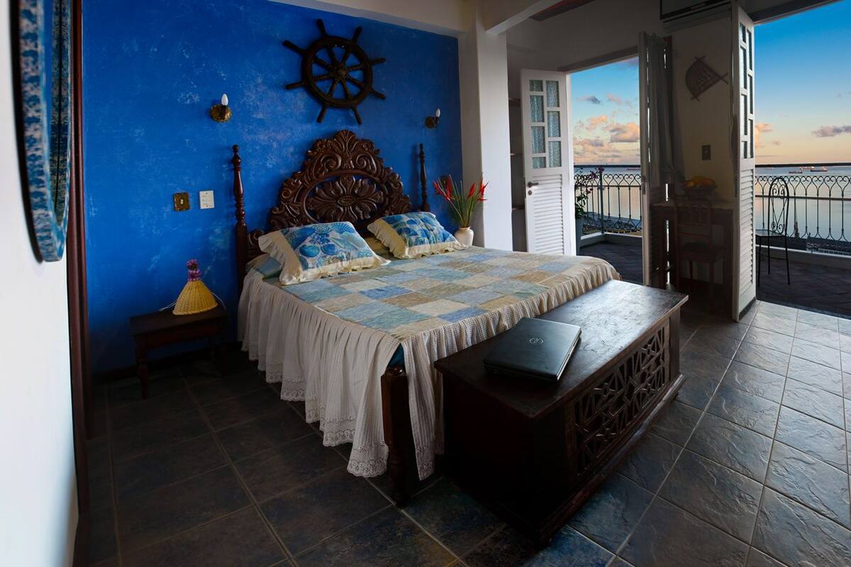 Habitación doble, vista al mar