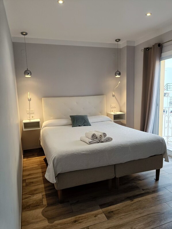 Individually decorated, individually furnished, desk, blackout curtains