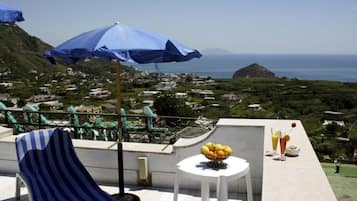 Blick von der Unterkunft