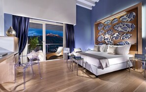 高級寢具、迷你吧、客房內保險箱、獨特裝潢