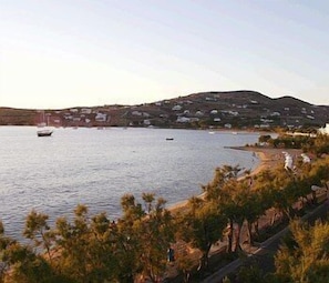 Utsikt mot havet/stranden