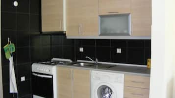 Appartement Standard | Cuisine privée | Réfrigérateur, cafetiÚre/bouilloire