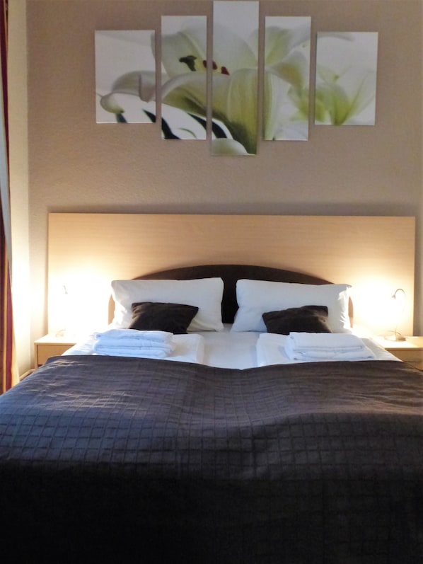Double or Twin Room | Desk, iron/ironing board, free WiFi