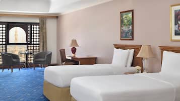 Suite (Diplomatic, Haram View) | Minibar, in-room safe, desk, blackout drapes