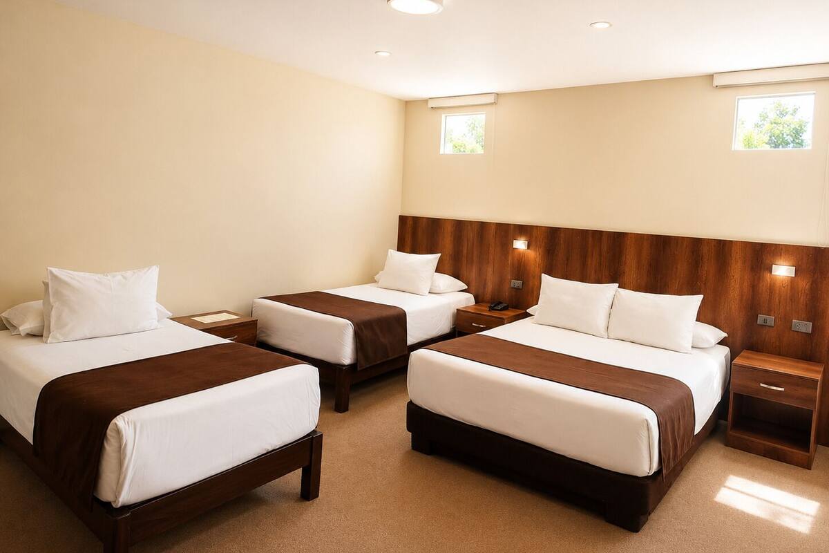 Triple Room, Garden View, Garden Area | Down comforters, minibar, in-room safe, desk