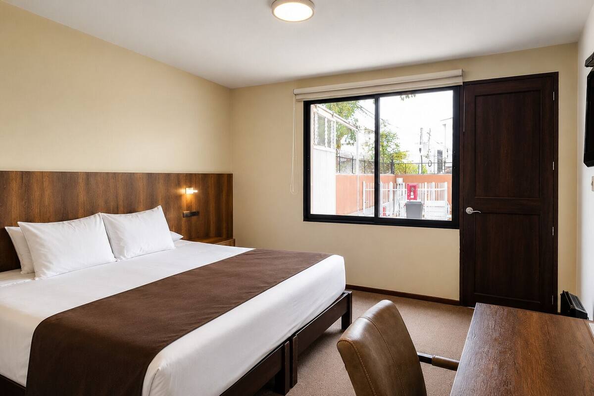 Double Room | Down comforters, minibar, in-room safe, desk