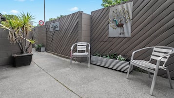 Façana frontal de l'allotjament