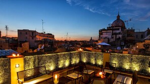 Terrace/patio - Hotel Smeraldo (Rome)