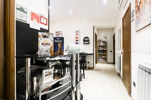 Postazione check-in/check-out