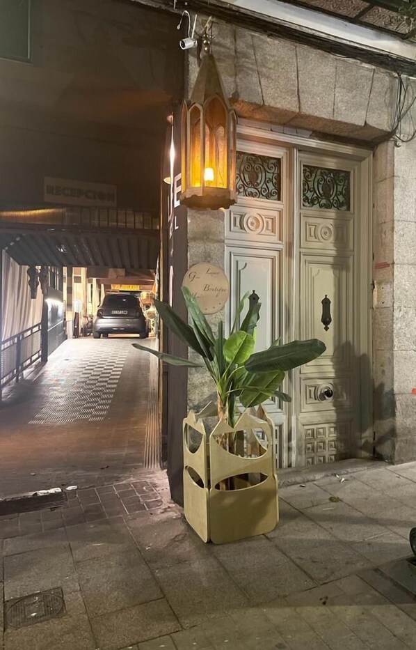 Entrada de la propiedad