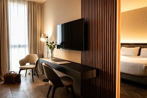Habitació doble executiva | 1 dormitori, roba de llit d'alta qualitat i cobrellits