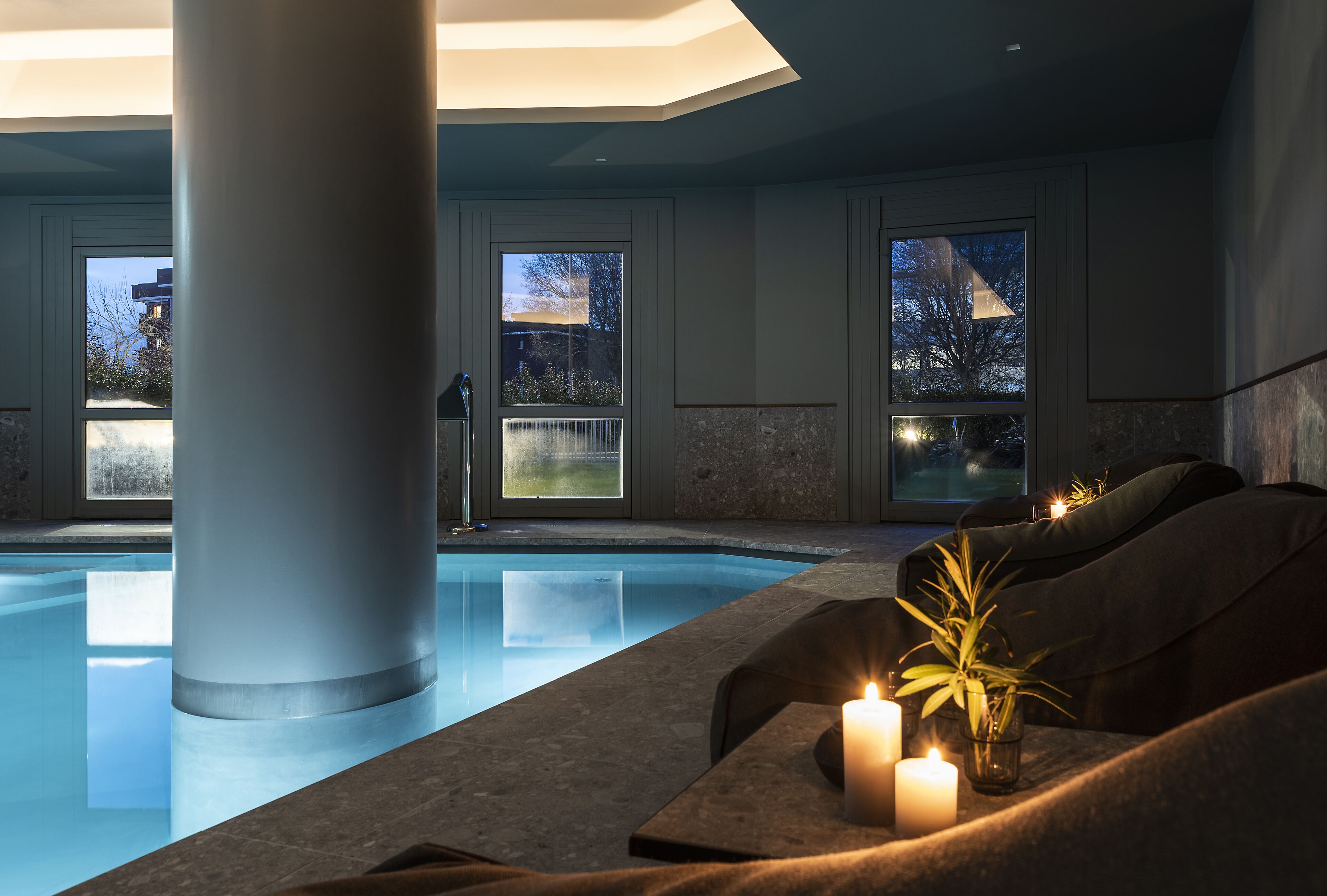 ساونا، حوض استحمام ساخن