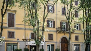 Fassade der Unterkunft