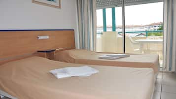 Apartment, 2 Bedrooms, Pool View (For 6 Persons) | Cribs/infant beds, free WiFi