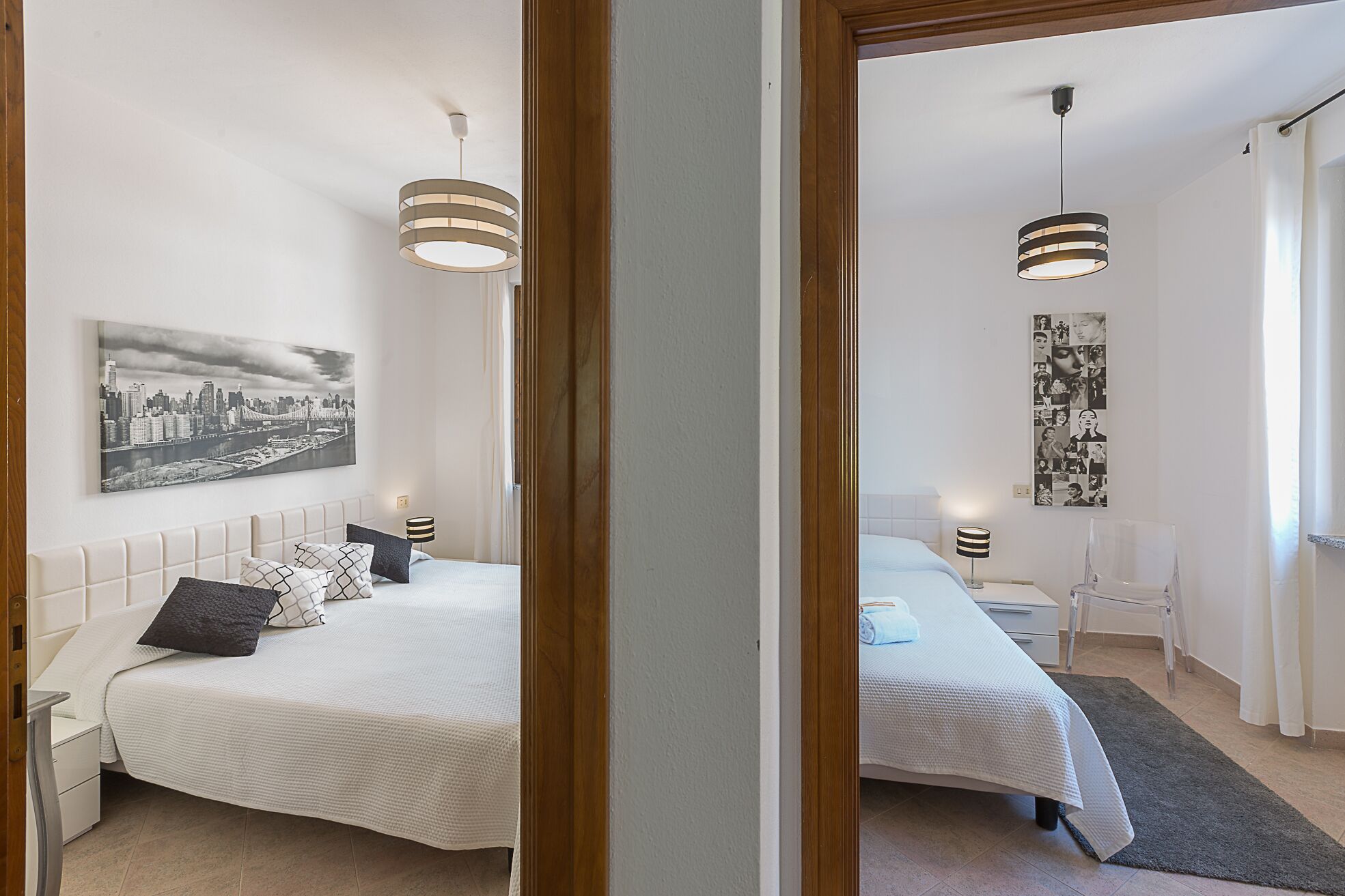 deluxe quadruple room, 2 bedrooms | 1 bedroom, minibar, desk, laptop workspace