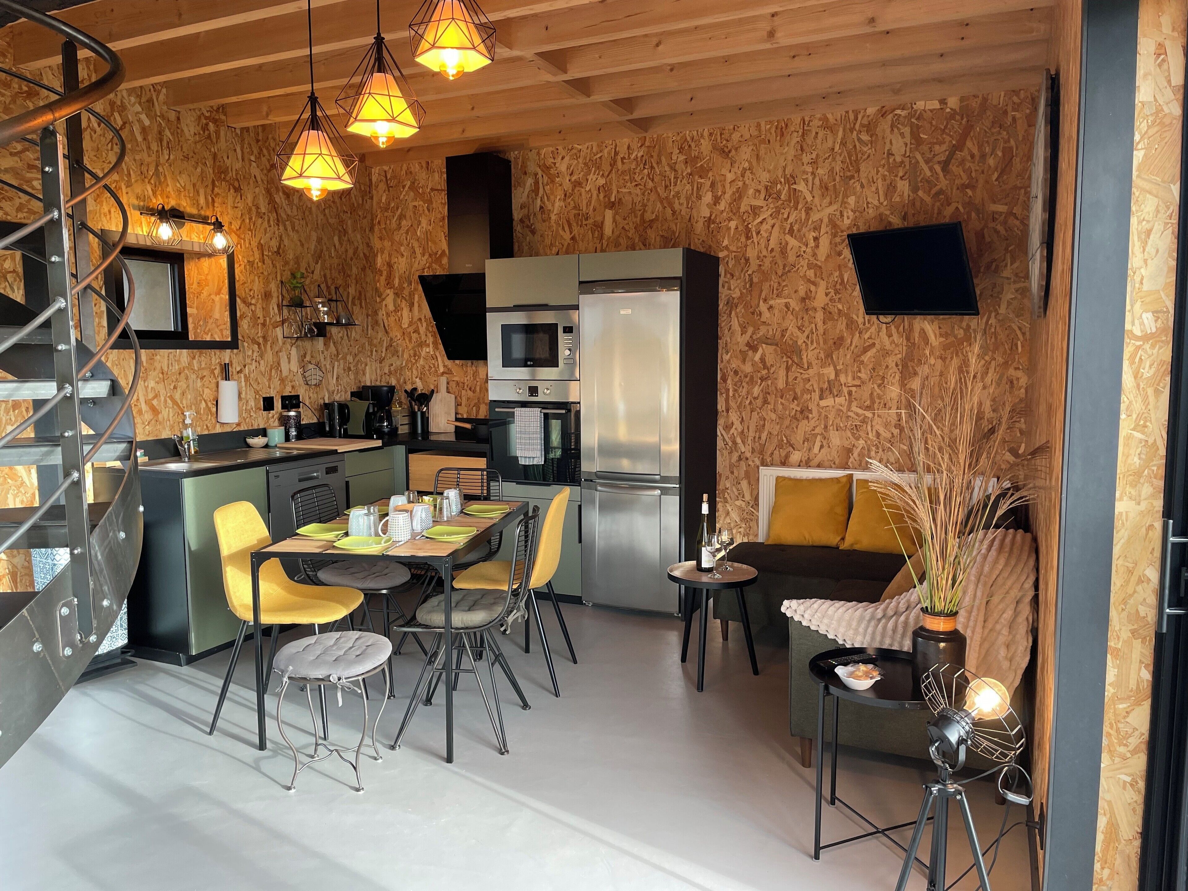 Gîte l'Atelier | Oppholdsområde