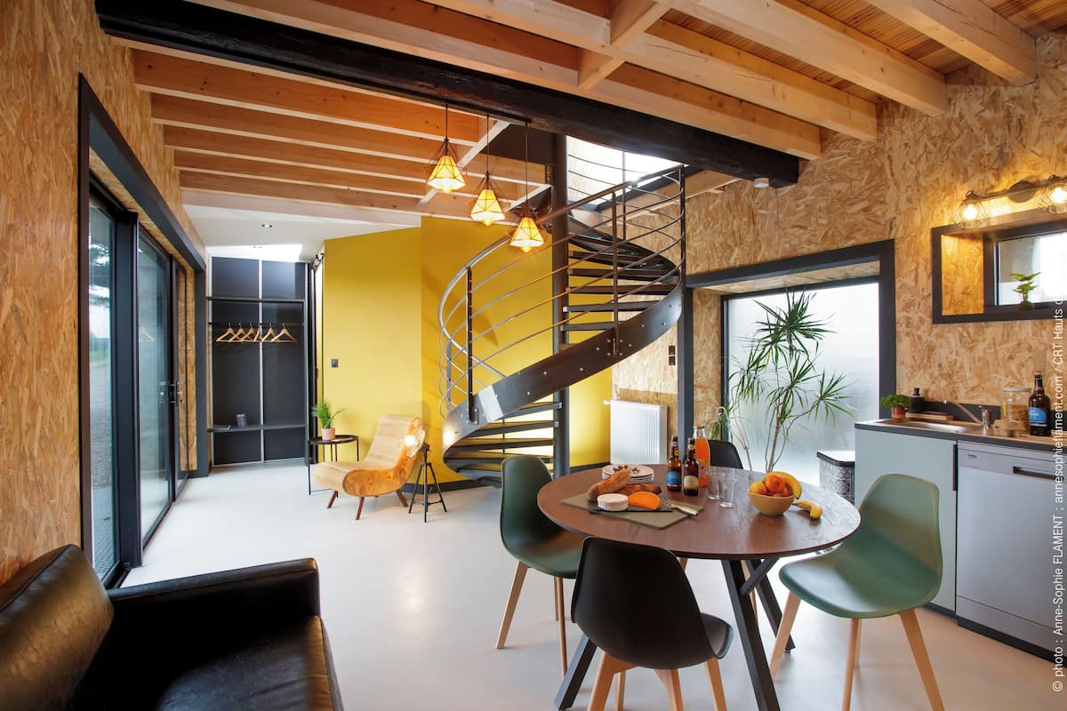 Gîte l'Atelier | Living area