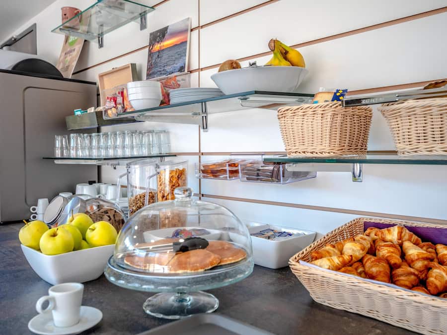 Daily continental breakfast for a fee
