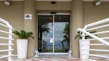 Facciata della struttura