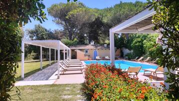 Seasonal outdoor pool