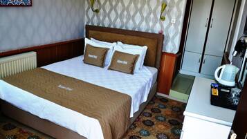 Coffres-forts dans les chambres, rideaux occultants