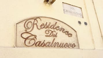Fassade der Unterkunft