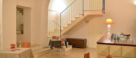 Daily buffet breakfast (EUR 10 per person)