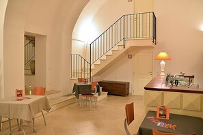 Daily buffet breakfast (EUR 10 per person)