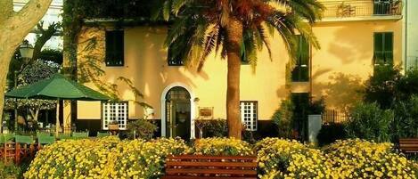 Fassade der Unterkunft