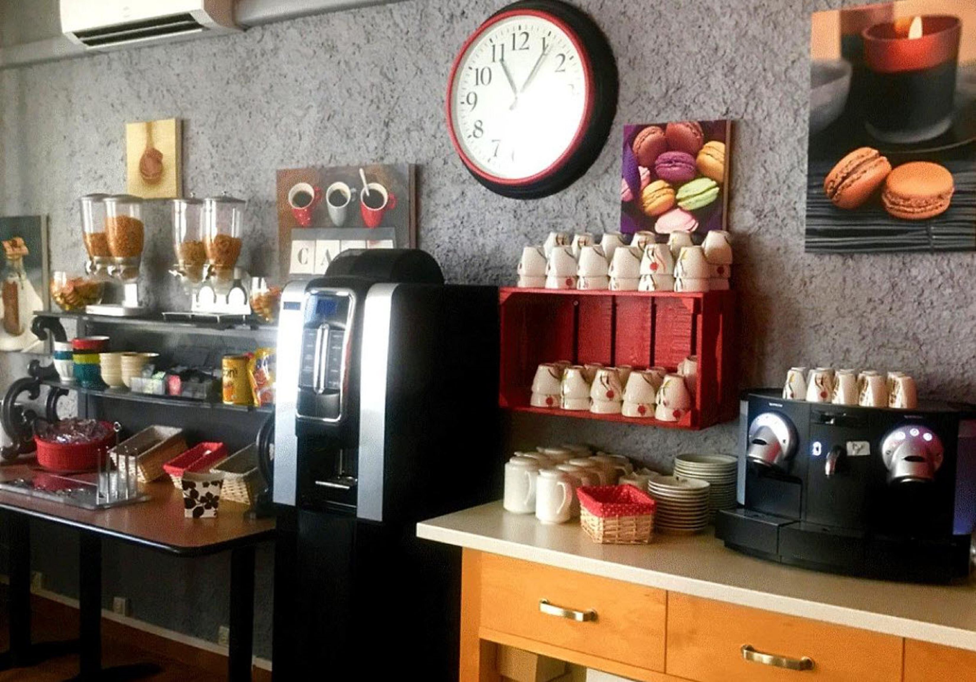 daily buffet breakfast (eur 11.00 per person)