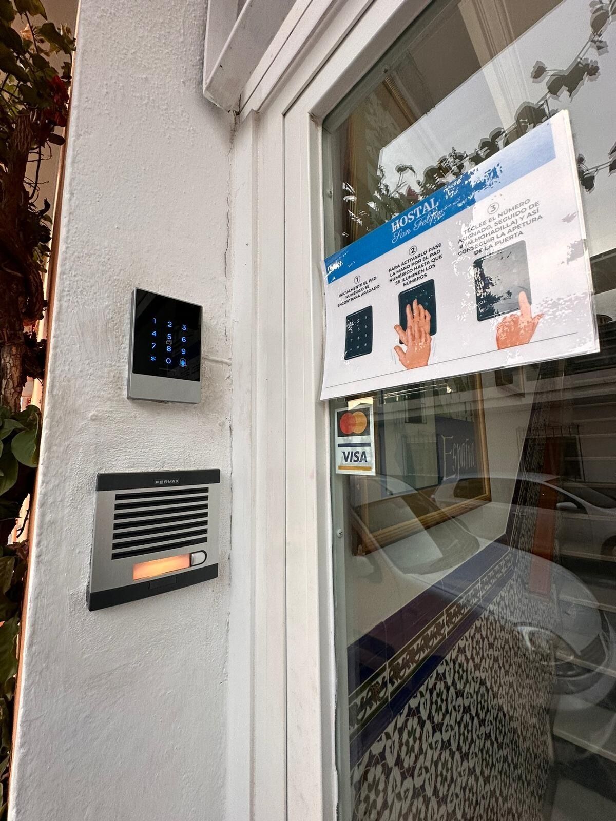 Lối vào nơi lưu trú