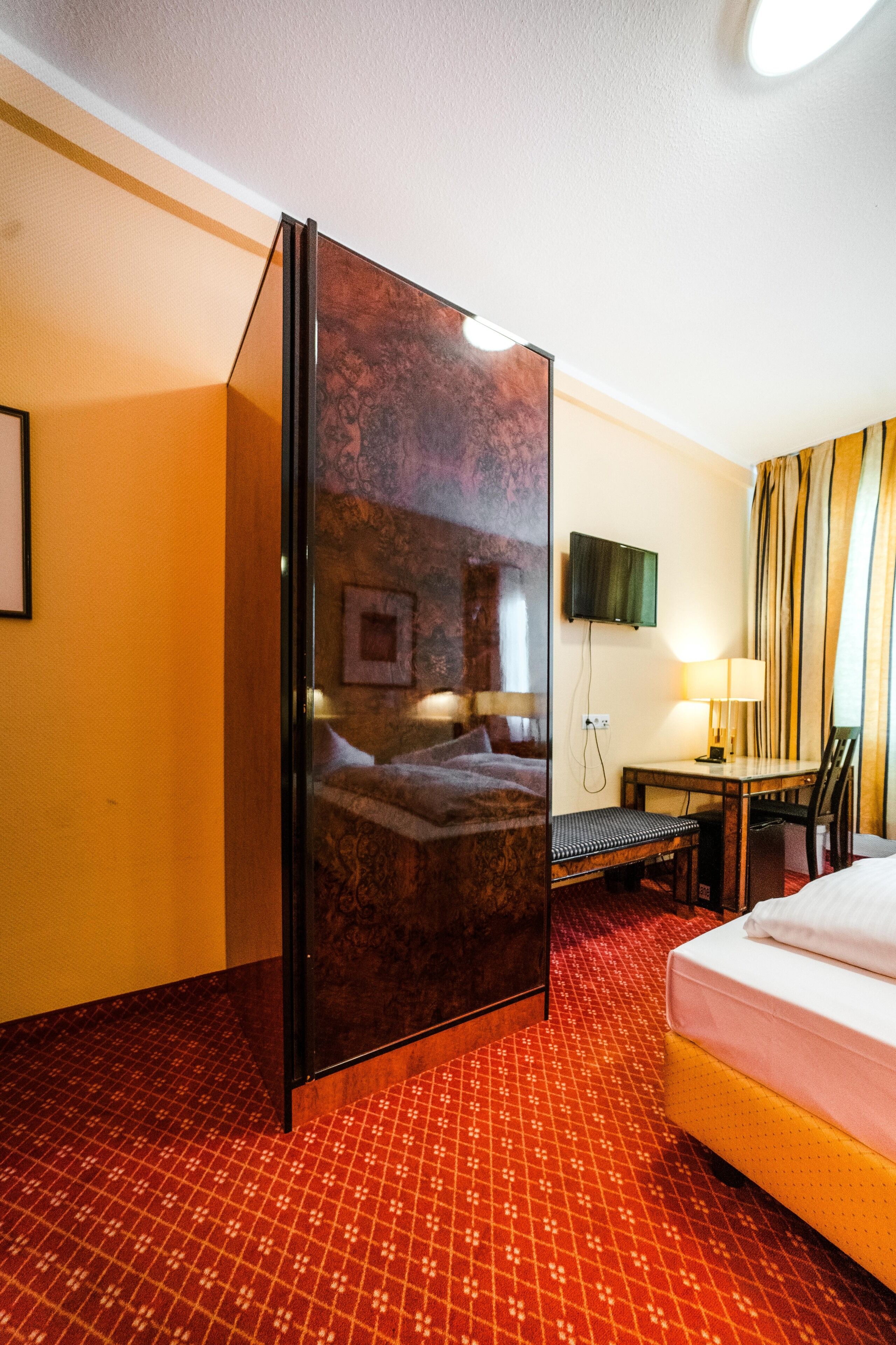 double room, river view | 1 bedroom, select comfort beds, minibar, desk