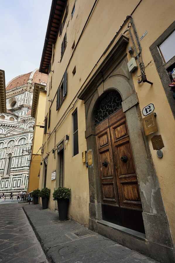 Façade de l’hébergement