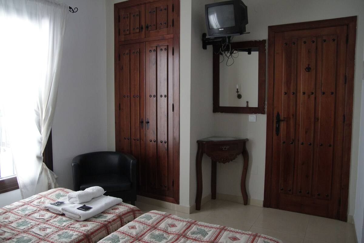 Chambre avec lits jumeaux