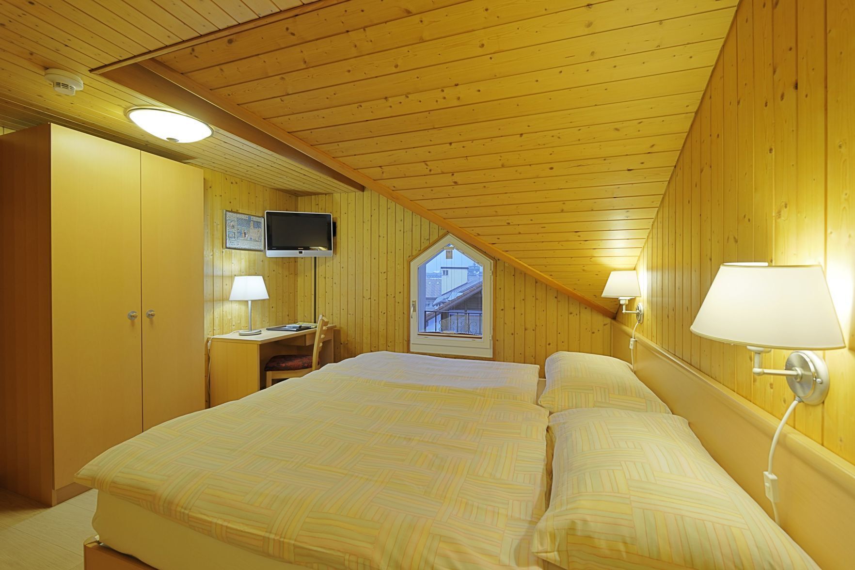 Premium bedding, memory-foam beds, in-room safe, desk