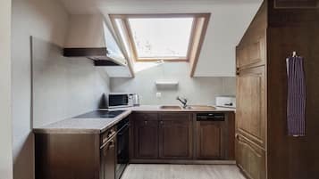 Family Apartment (Excl. 150CHF cleaning fee) | Private kitchen